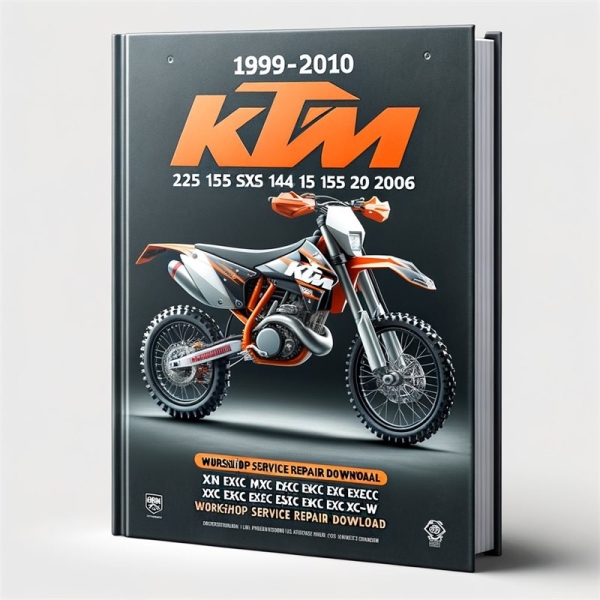 1999-2010 KTM 125 144 150 200 SX SXS MXC EGS EXC EXC SIX DAYS XC XC-W Workshop Service Repair Manual 1999 2000 2001 2002 2003 2004 2005 2006 2007 2008 2009 2010