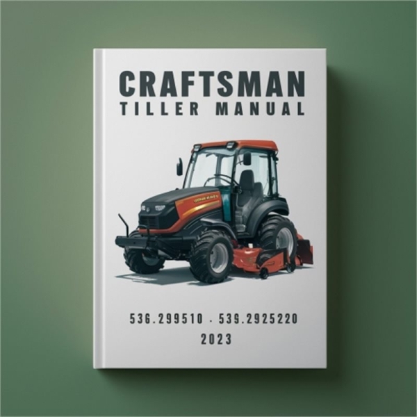 Craftsman-Fräsmaschine Bedienungsanleitung 536.292510/536.292520 PDF-Download