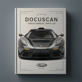 DocuScan C4250 Service Repair Manual & Parts List
