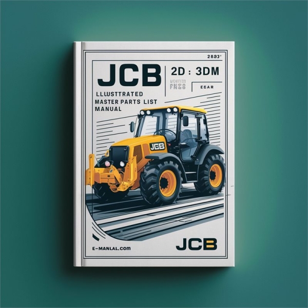 JCB 2D 3 3DM Illustriertes Ersatzteilverzeichnis