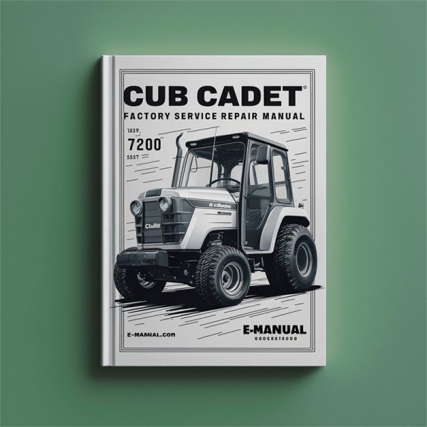 Cub Cadet 7200 Werkstatthandbuch