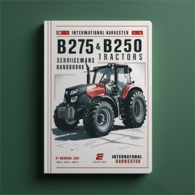 International Harvester McCormick B275 & B250 Traktoren - Servicehandbuch (Download)