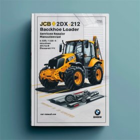 JCB 2CX, 2DX, 210, 212 Baggerlader Service- und Reparaturhandbuch - SN: 657001 bis 763230, 481196 und höher - PDF