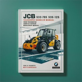 JCB Teleskoplader Werkstatt-Handbuch: Service und Reparatur (PDF)