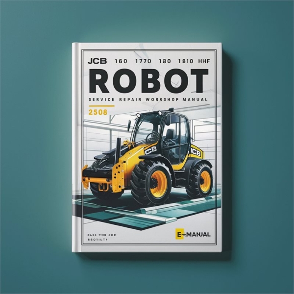 JCB 160/170/180 Robot Service- und Reparaturhandbuch