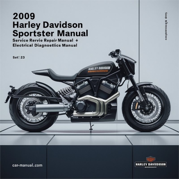 Harley Davidson Sportster Modelle 2009: Service- und Reparaturhandbuch + Elektrik-Diagnose
