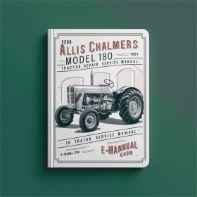 Reparaturhandbuch für Allis Chalmers Traktor Modell 180