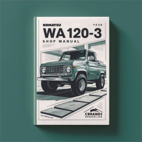 Komatsu WA120-3 Shop Manual