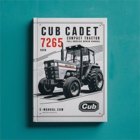 Cub Cadet 7265 Kompakt-Traktor Reparaturhandbuch