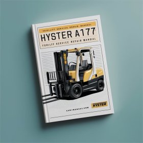 Hyster A177 (H2.50XL Europa) Gabelstapler: Service & Reparaturhandbuch