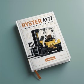 Stapler Hyster A177 (H40XL) - Reparatur- und Servicehandbuch