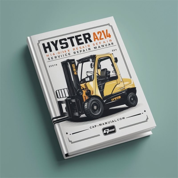 Hyster A214 H14.00XM-12 Gabelstapler - Service- und Reparaturhandbuch
