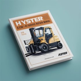 Hyster A236 (H450HD) Gabelstapler Service- und Reparaturhandbuch