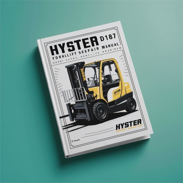Hyster D187 (S55XM) Gabelstapler - Service- und Reparaturhandbuch