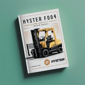 Hyster F004 (S4.00XM Europa) Gabelstapler Service- und Reparaturhandbuch