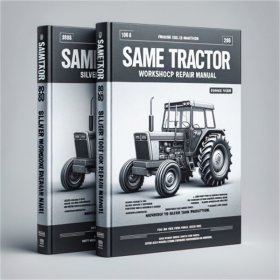 SAME Tractor SILVER 80 90 100.4 100.6 Workshop Repair Manual PDF Download