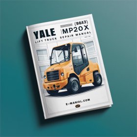 Yale MP20X Gabelstapler - Service- und Reparaturhandbuch