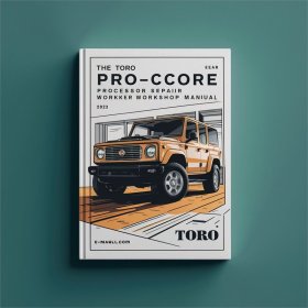 Toro ProCore Processor Service-Handbuch (PDF)