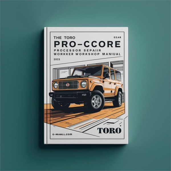 Toro ProCore Processor Service-Handbuch (PDF)