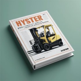 Wartungs- und Reparaturhandbuch Gabelstapler Hyster C177 (H40XL)