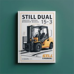 Still Gabelstapler Dual 15-3 Werkstatt- und Reparaturhandbuch