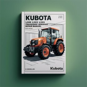 Kubota L305, L345, L355 Traktor Werkstatt-Reparaturhandbuch