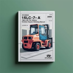 Hyundai Gabelstapler 15LC-7A, 18LC-7A, 20LC-7A Werkstatt Handbuch (PDF)