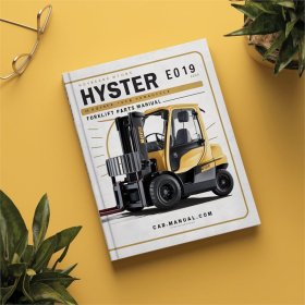 Hyster E019 (H300HD - H360HD-EC) Gabelstapler Teilehandbuch