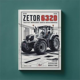 Zetor 6320 Turbo Traktor Werkstatt-Reparaturhandbuch