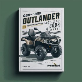 Can-Am Outlander 500/650/800 (2007-2008) Werkstatt-Handbuch