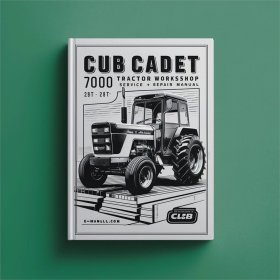 Cub Cadet 7000 Traktor Werkstatt Handbuch