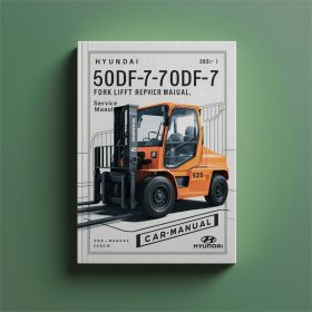 Hyundai Gabelstapler 50DF-7 / 60DF-7 / 70DF-7 Reparaturhandbuch (PDF)