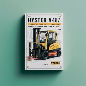 Hyster A187 (S40XL, S50XL, S60XL) Gabelstapler - Service- und Reparaturhandbuch (PDF Download)