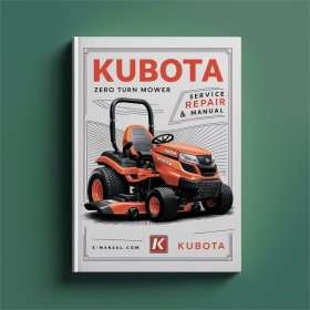 KUBOTA ZD221 Zero-Turn Mäher Service- und Reparaturhandbuch