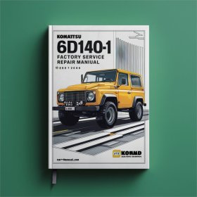 Komatsu 6D140-1 Series Factory Service Repair Manual