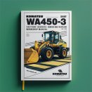 Komatsu WA450-3 Wheel Loader Factory Service and Repair Workshop Manual