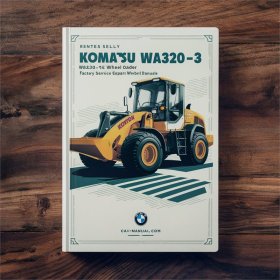 Komatsu WA320-3 WA320-3LE Wheel Loader Factory Service and Repair Workshop Manual