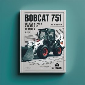 Bobcat 751 Loader Service Repair Manual 3