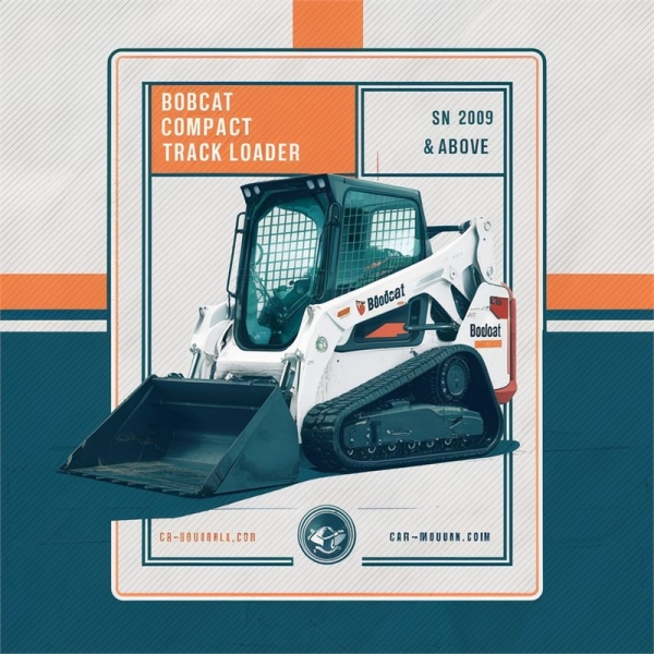 Bobcat Compact Track Loader T250 2009 SN 531811001 & Above