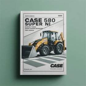 CASE 580 Super N Teilehandbuch - Stufe III