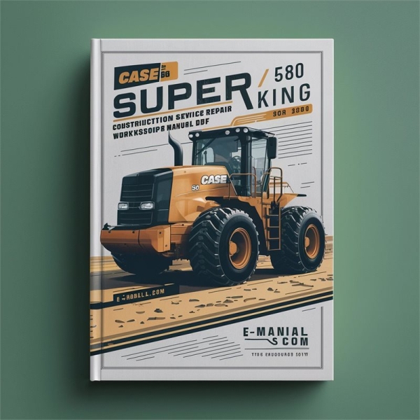 Case 580 Super K - Werkstatt-Handbuch