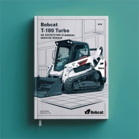 BOBCAT T180 Turbo SN 527611001 & Above Service Repair Manual