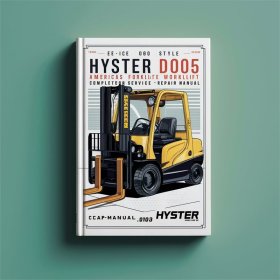 Hyster D005 H80E Gabelstapler: Werkstatt-Reparaturhandbuch