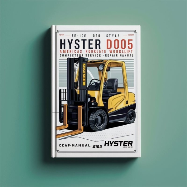 Hyster D005 H80E Gabelstapler: Werkstatt-Reparaturhandbuch