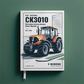 Kioti Daedong Ck3010 Traktor Werkstatt-Reparaturhandbuch