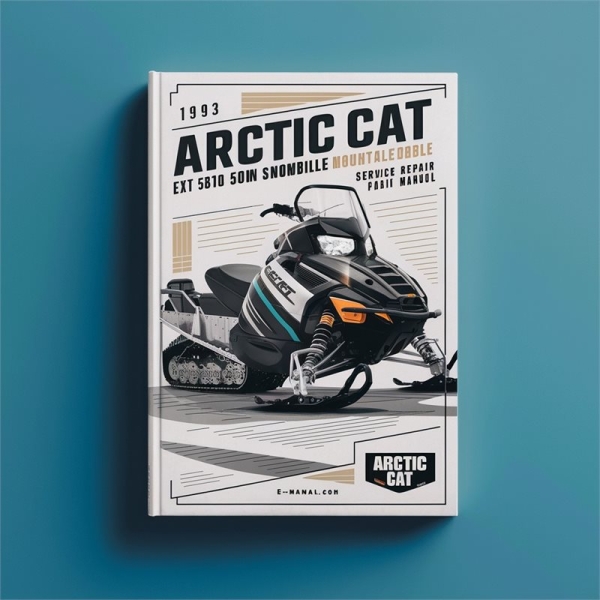 Reparaturhandbuch für Arctic Cat EXT 580 Mountain Cat Schneemobile (1993)