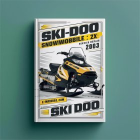 Ski-Doo ZX Schneemobil Servicehandbuch 2003 PDF Download