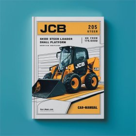 JCB 205 SKID Steer Loader SMALL PLATFORM SN FROM 1755000 Service Repair Manual