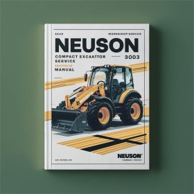 Neuson Bagger 3003 Werkstatt- und Reparaturservicehandbuch