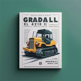 Gradall XL 4210 II Raupenbagger - Service- und Reparaturhandbuch (PDF)